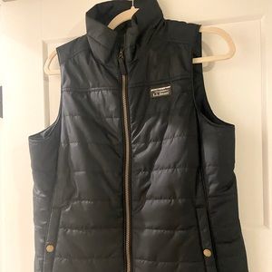 LL Bean black vest